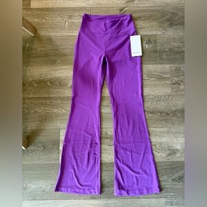 Lululemon Groove Super-High-Rise Flared Pant *Nulu Moonlit Magenta